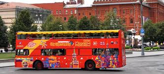 Экскурсия на красном автобусе по Москве