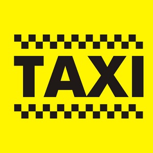 официальное такси желтое