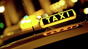 зеленое такси